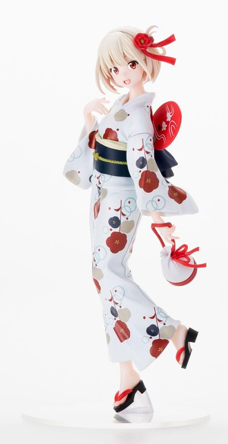 PREORDINE ESAURITO Lycoris Recoil Luminasta Figure Chisato Nishikigi Going out in a yukata 19 cm (H)