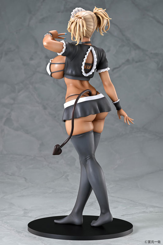 PREORDINE CHIUSO 02/2025 Original Character Figure 1/6 Black Gal Maid Succubus Cocoa 30 cm (18+) (PREORDINE NON CANCELLABILE)