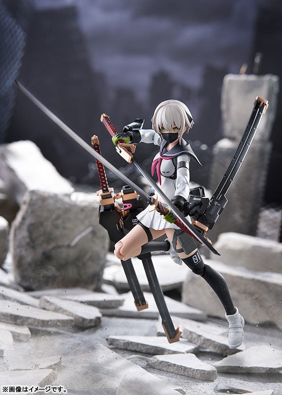 PREORDINE+ CHIUSO 04/2025 Heavily Armed High School Girls PLAMAX Figure Ichi: Early Ver. 16 cm