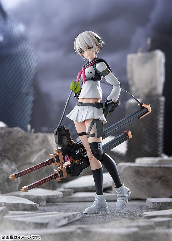 PREORDINE+ CHIUSO 04/2025 Heavily Armed High School Girls PLAMAX Figure Ichi: Early Ver. 16 cm