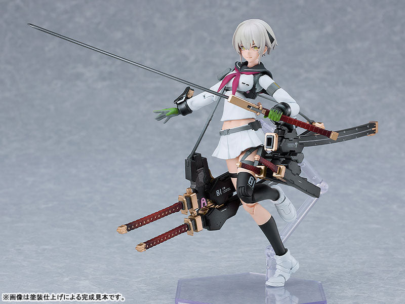 PREORDINE+ CHIUSO 04/2025 Heavily Armed High School Girls PLAMAX Figure Ichi: Early Ver. 16 cm