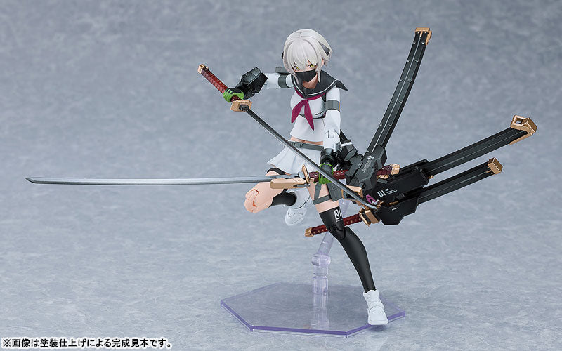 PREORDINE+ CHIUSO 04/2025 Heavily Armed High School Girls PLAMAX Figure Ichi: Early Ver. 16 cm
