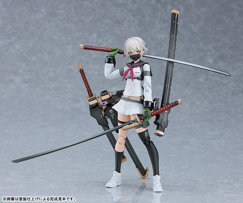PREORDINE+ CHIUSO 04/2025 Heavily Armed High School Girls PLAMAX Figure Ichi: Early Ver. 16 cm