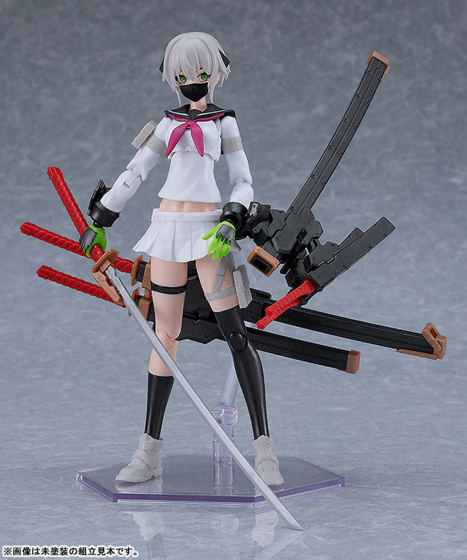 PREORDINE+ CHIUSO 04/2025 Heavily Armed High School Girls PLAMAX Figure Ichi: Early Ver. 16 cm