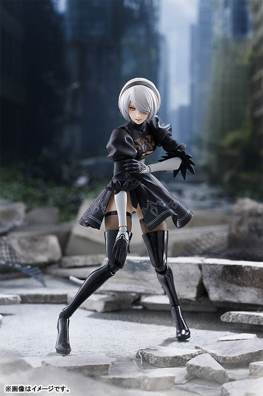 PREORDINE+ 01/2026 Nier:Automata Ver1.1a Figma Action Figure 2B (YoRHa No.2 Type B) 16 cm