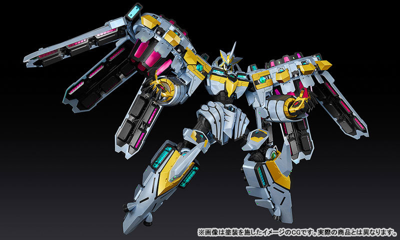 PREORDINE+ CHIUSO 09/2025 Yu-Gi-Oh! Card Game Monster 1/24 Plastic Model Kits PLAMAX Divine Arsenal AA-ZEUS Sky Thunder 19 cm