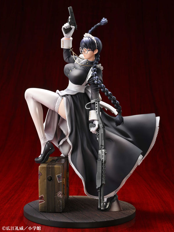 PREORDINE+ 11/2025 Black Lagoon Statue 1/7 Roberta The Maid of Nightmares Ver. 29 cm