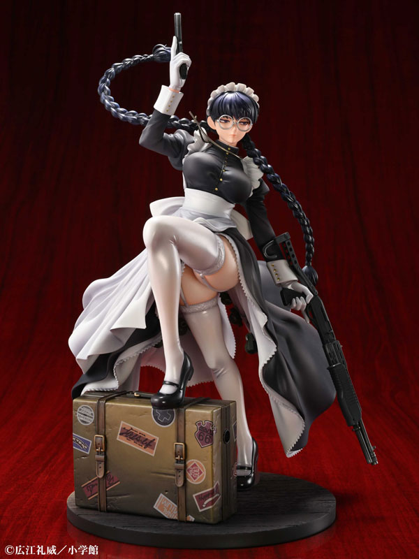 PREORDINE+ 11/2025 Black Lagoon Statue 1/7 Roberta The Maid of Nightmares Ver. 29 cm