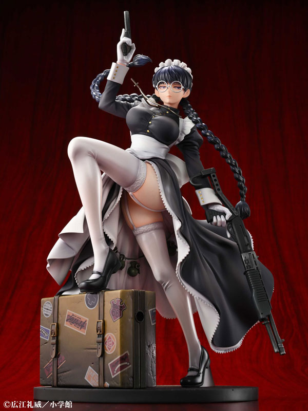 PREORDINE+ 11/2025 Black Lagoon Statue 1/7 Roberta The Maid of Nightmares Ver. 29 cm