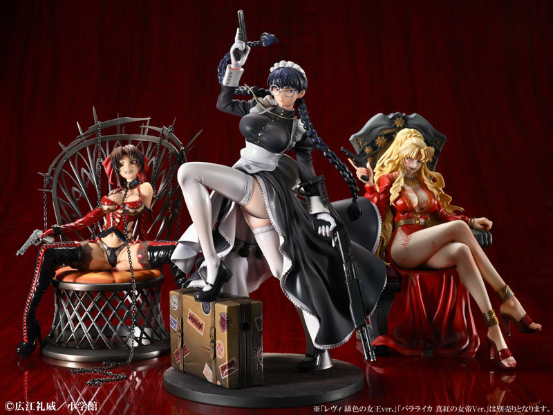 PREORDINE+ 11/2025 Black Lagoon Statue 1/7 Roberta The Maid of Nightmares Ver. 29 cm