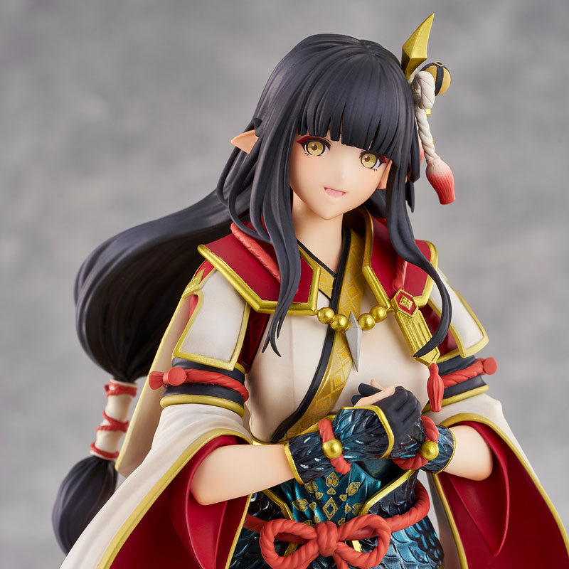 PREORDINE+ CHIUSO 03/2025 Monster Hunter Rise Statue Hinoa the Quest Maiden 27 cm