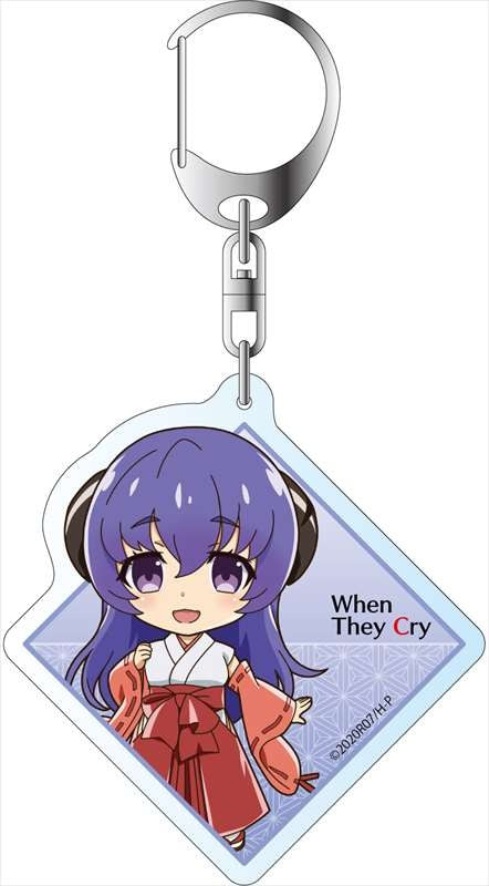 IN STOCK Higurashi When They Cry Go: Acrylic Keychain Hanyu