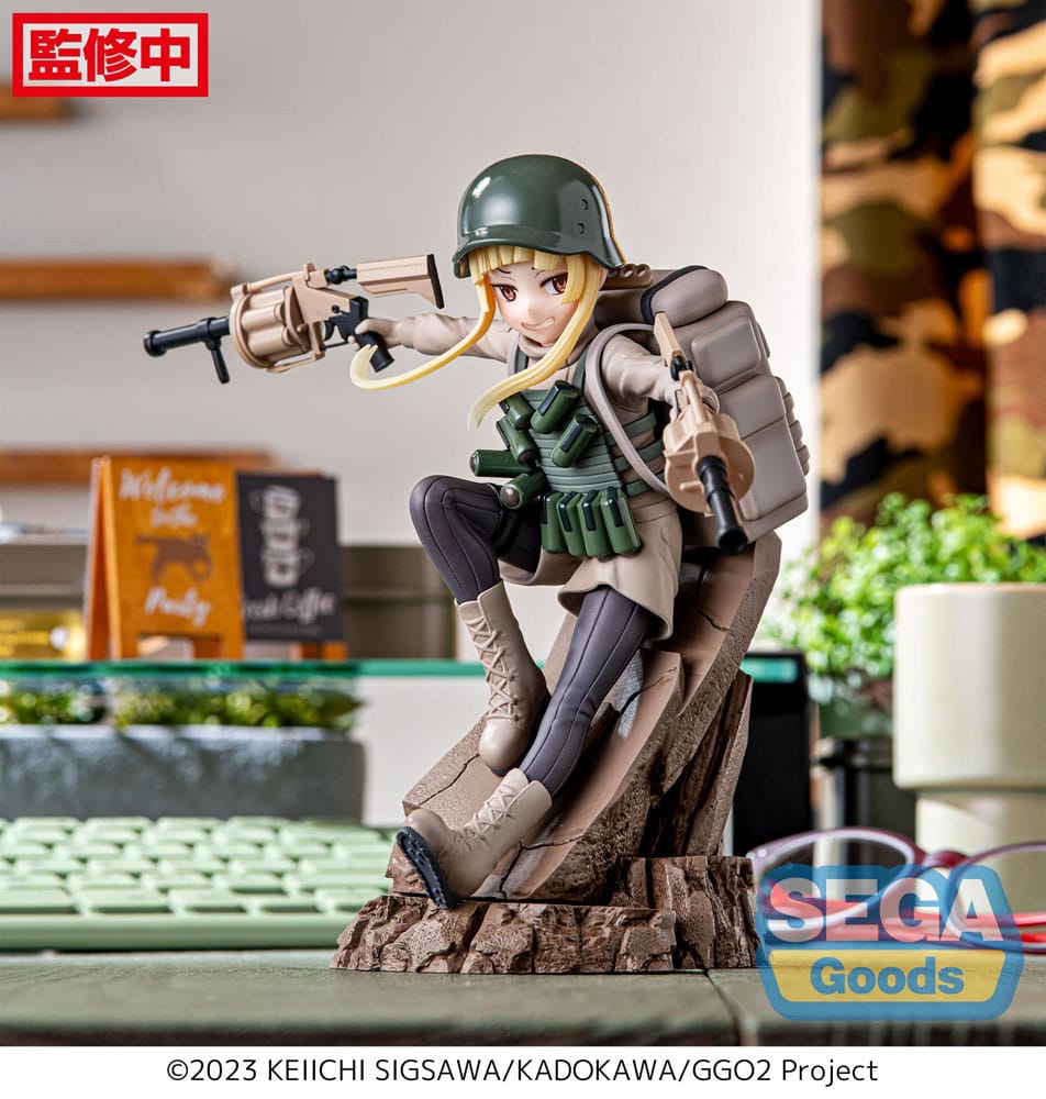 PREORDINE+ CHIUSO 05/2025 Sword Art Online Alternative: Gun Gale Online II Luminasta Figure Fukaziroh 17 cm