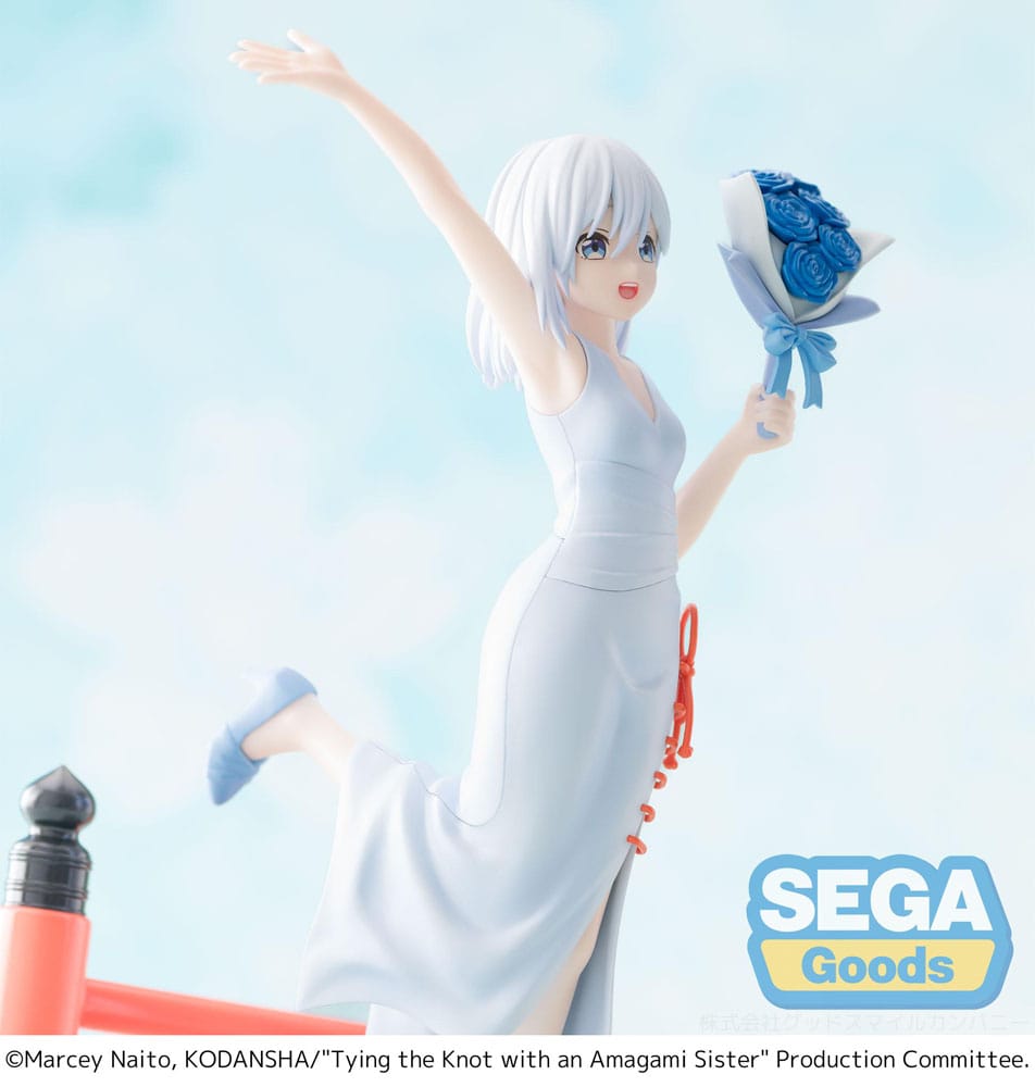 PREORDINE+ 08/2025 Tying the Knot with an Amagami Sister Luminasta Figure Asahi Amagami 18 cm