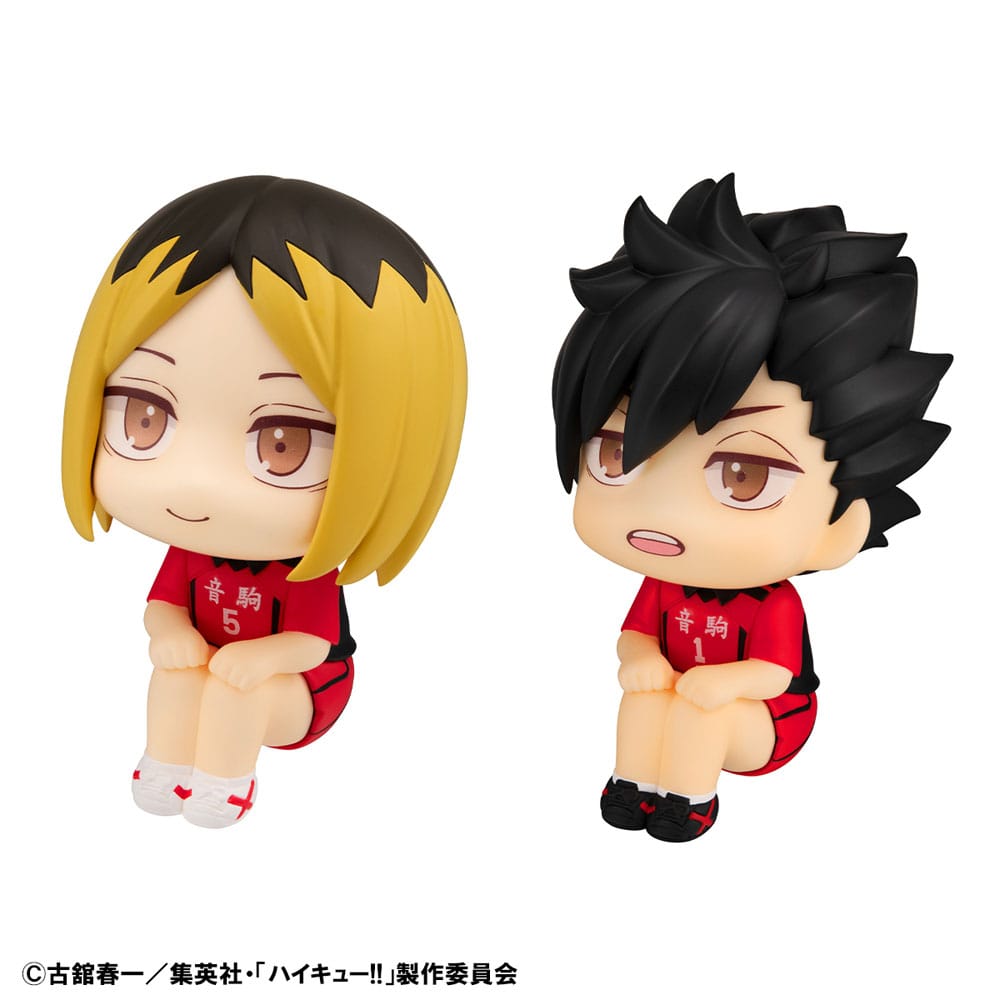 PREORDINE CHIUSO 02/2025 Haikyu!! Look Up PVC Statues Kenma Kozume & Tetsuro Kuroo Uniform Ver. 11 cm (with gift) (PREORDINE NON CANCELLABILE)