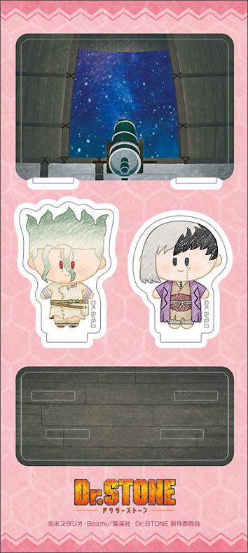 IN STOCK Dr.Stone Stone Wars: Acrylic Stand Senku Ishigami & Gen Asagiri Sewing Ver.