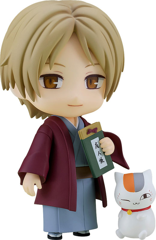 PREORDINE+ 08/2025 Natsume Yujin-cho Nendoroid Action Figure Takashi Natsume & Nyanko Sensei: Traditional Clothing Ver. 10 cm
