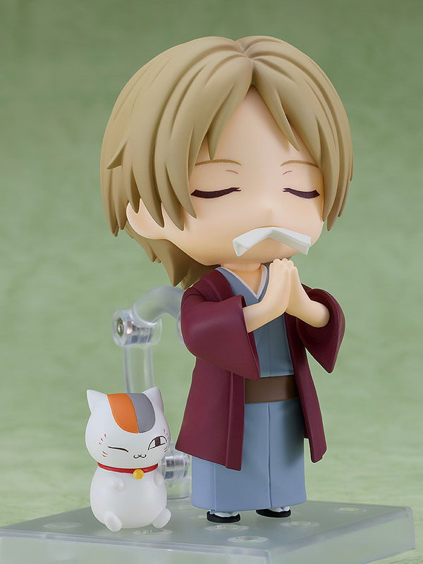 PREORDINE+ 08/2025 Natsume Yujin-cho Nendoroid Action Figure Takashi Natsume & Nyanko Sensei: Traditional Clothing Ver. 10 cm