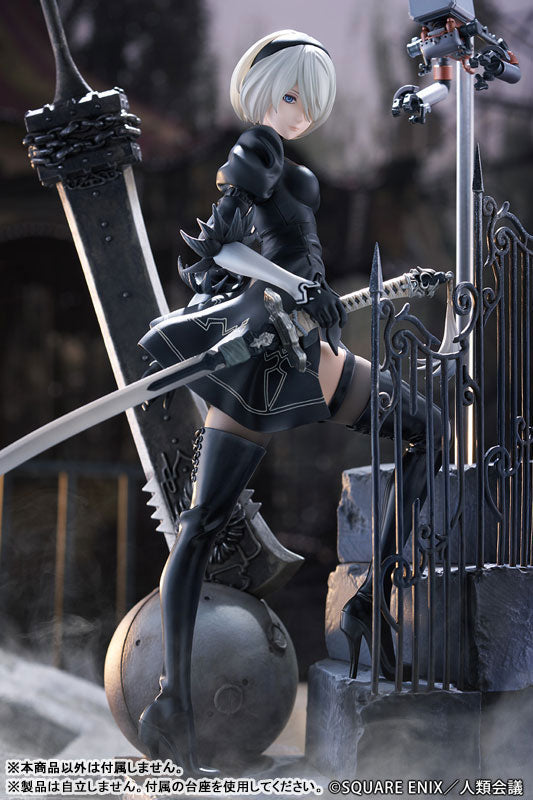 PREORDINE+ 06/2025 NieR:Automata Ver1.1a YoRHa No. 2 Type B Search 31 cm Statue 1/7