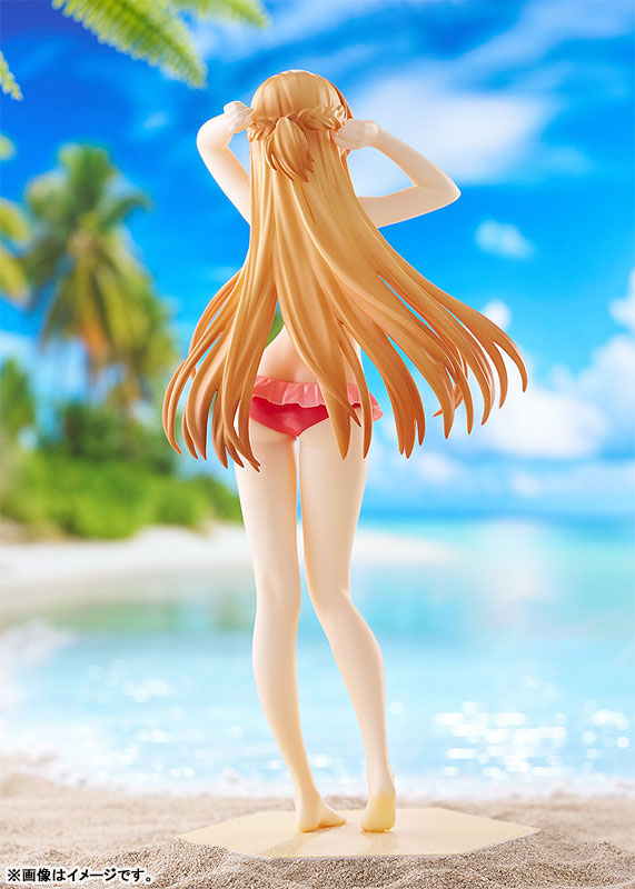 PREORDINE+ 08/2025 Sword Art Online Progressive: Scherzo of Deep Night Pop Up Parade Figure Beach Queens Asuna 17 cm