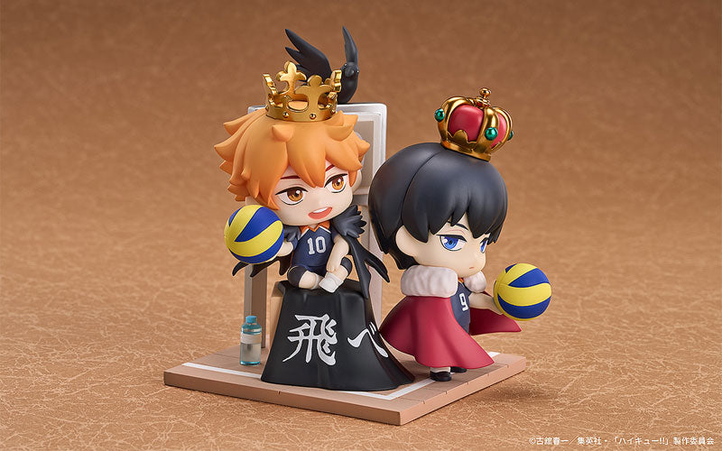 PREORDINE+ 08/2025 Haikyu!! Qset Mini-Figure 2-Pack Shoyo Hinata & Tobio Kageyama 11 cm