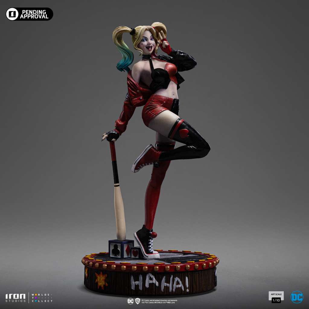 PREORDINE CHIUSO 06/2025 Gotham City Sirens Harley Quinn Regular 1/10 Statue (PREORDINE NON CANCELLABILE)