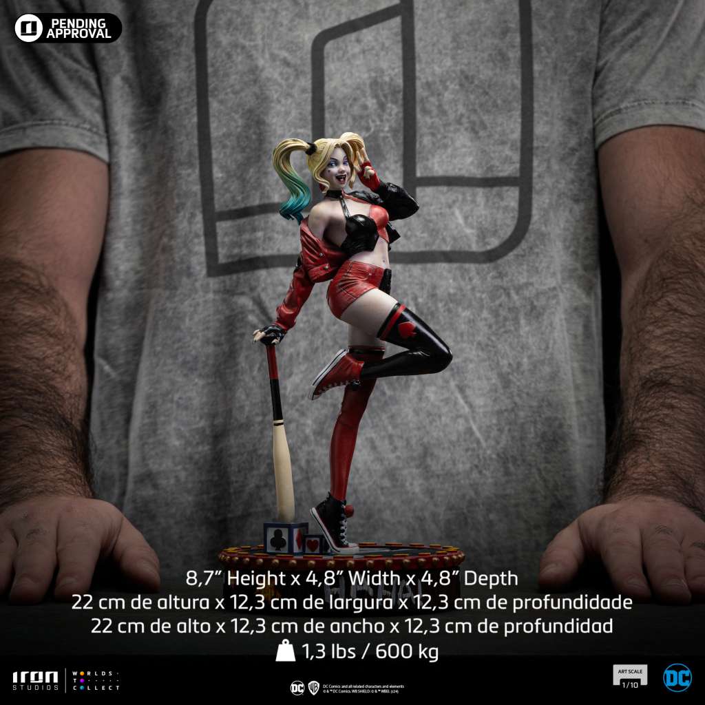 PREORDINE CHIUSO 06/2025 Gotham City Sirens Harley Quinn Regular 1/10 Statue (PREORDINE NON CANCELLABILE)