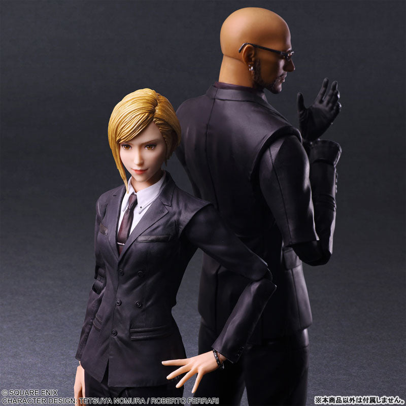 PREORDINE+ 07/2025 Final Fantasy VII Rebirth Play Kai Arts Action Figure Elena 24 cm