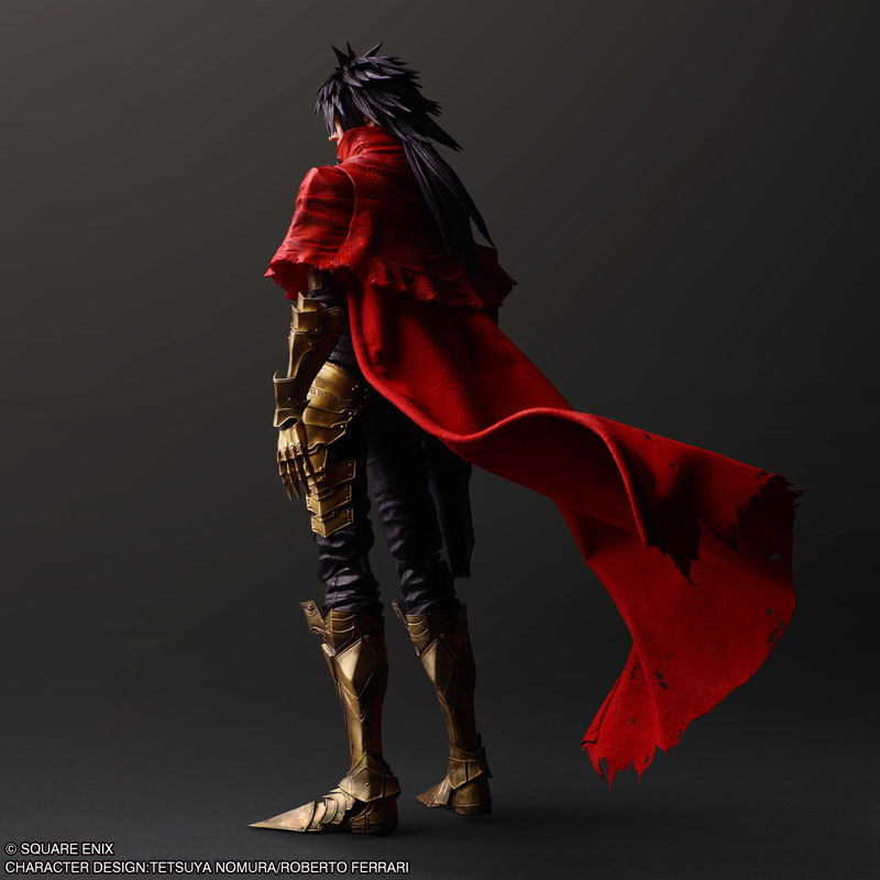 PREORDINE+ 12/2025 Final Fantasy VII Rebirth Play Arts Kai Action Figure Vincent Valentine 28 cm