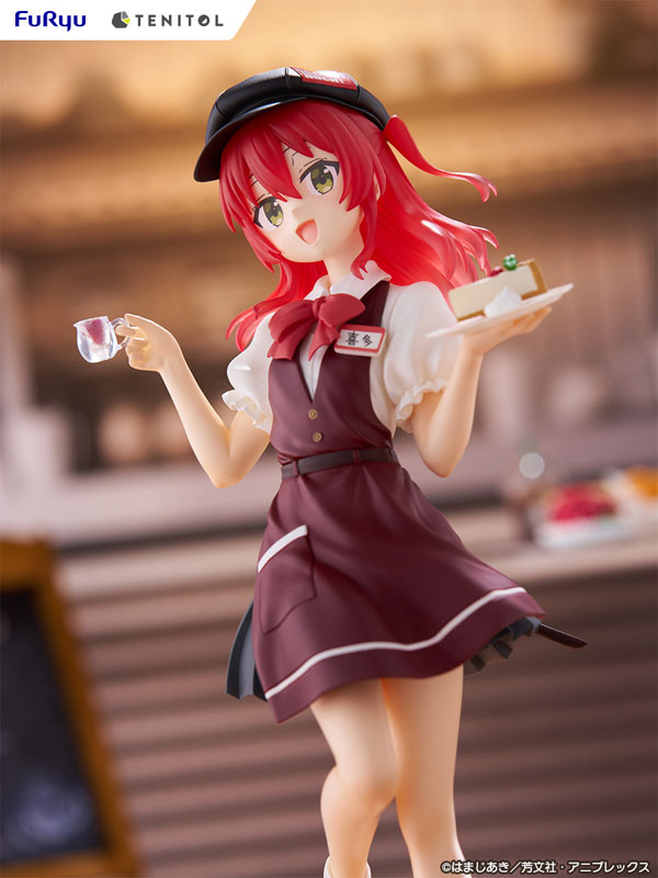 PREORDINE CHIUSO 10/2025 Bocchi the Rock! Tenitol Figure Ikuyo Kita Cafe Style Ver. 20 cm (PREORDINE NON CANCELLABILE)