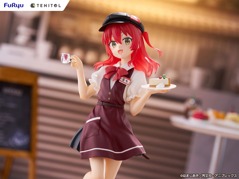 PREORDINE CHIUSO 10/2025 Bocchi the Rock! Tenitol Figure Ikuyo Kita Cafe Style Ver. 20 cm (PREORDINE NON CANCELLABILE)