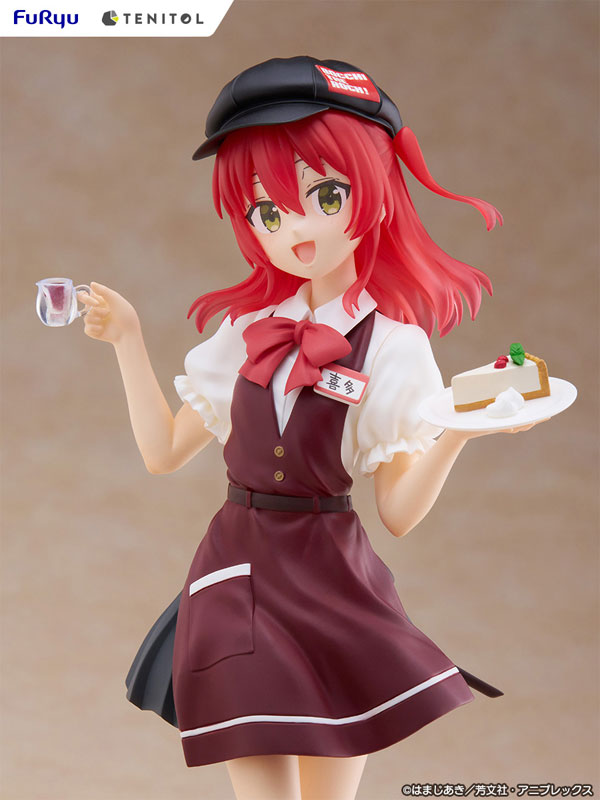 PREORDINE CHIUSO 10/2025 Bocchi the Rock! Tenitol Figure Ikuyo Kita Cafe Style Ver. 20 cm (PREORDINE NON CANCELLABILE)