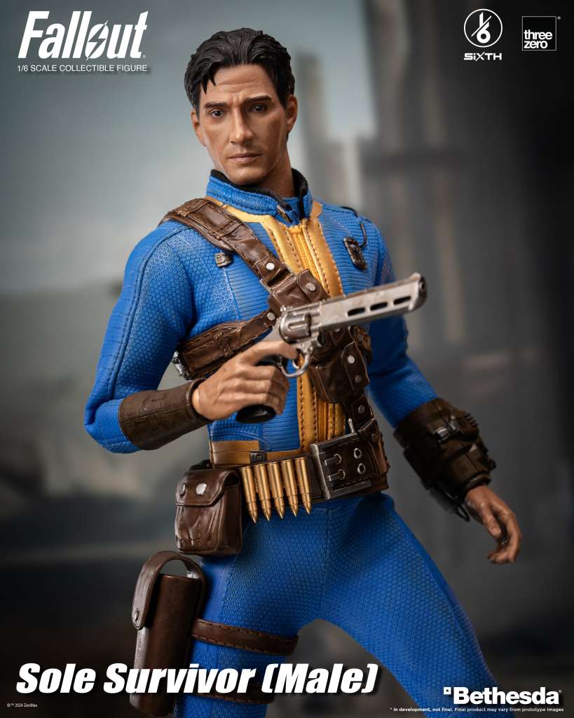 PREORDINE CHIUSO 06/2025 Fallout Sole Survivor Male 1/6 Action Figure (PREORDINE NON CANCELLABILE)