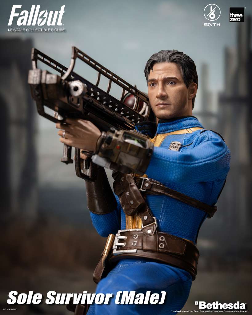 PREORDINE CHIUSO 06/2025 Fallout Sole Survivor Male 1/6 Action Figure (PREORDINE NON CANCELLABILE)