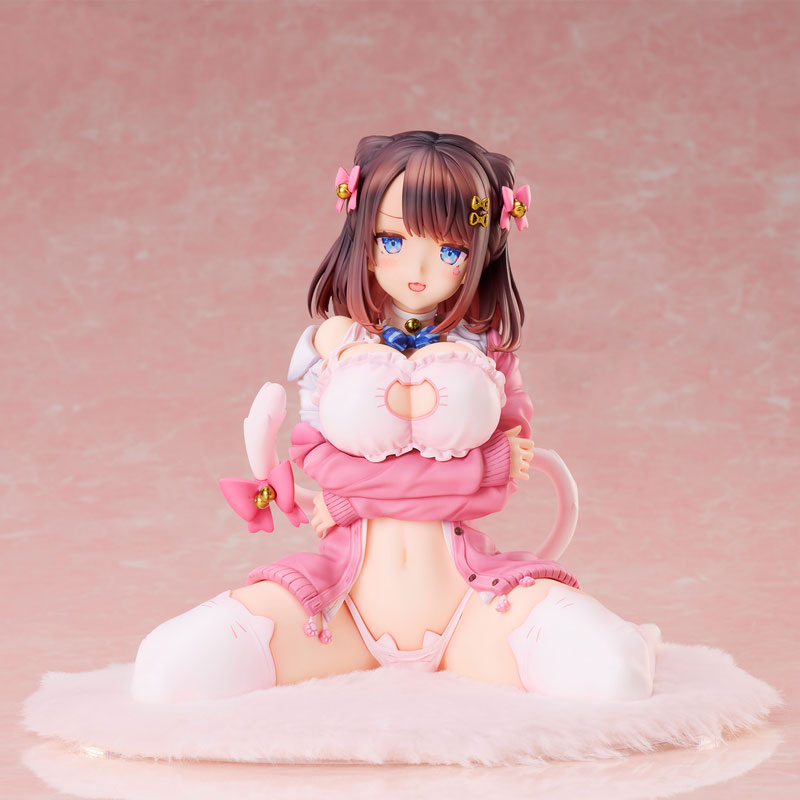 PREORDINE CHIUSO 11/2025 Original Character Statue 1/6 Ribbon Hairpin-chan Illustrated by KATTO 14 cm (PREORDINE NON CANCELLABILE)