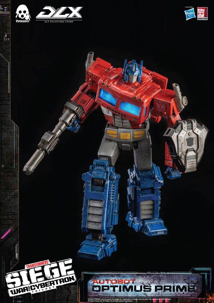 PREORDINE 09/2025 Transformers: War for Cybertron Trilogy DLX Action Figure 1/6 Optimus Prime 25 cm (PREORDINE NON CANCELLABILE)