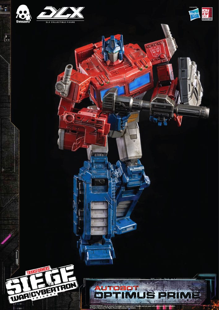 PREORDINE 09/2025 Transformers: War for Cybertron Trilogy DLX Action Figure 1/6 Optimus Prime 25 cm (PREORDINE NON CANCELLABILE)