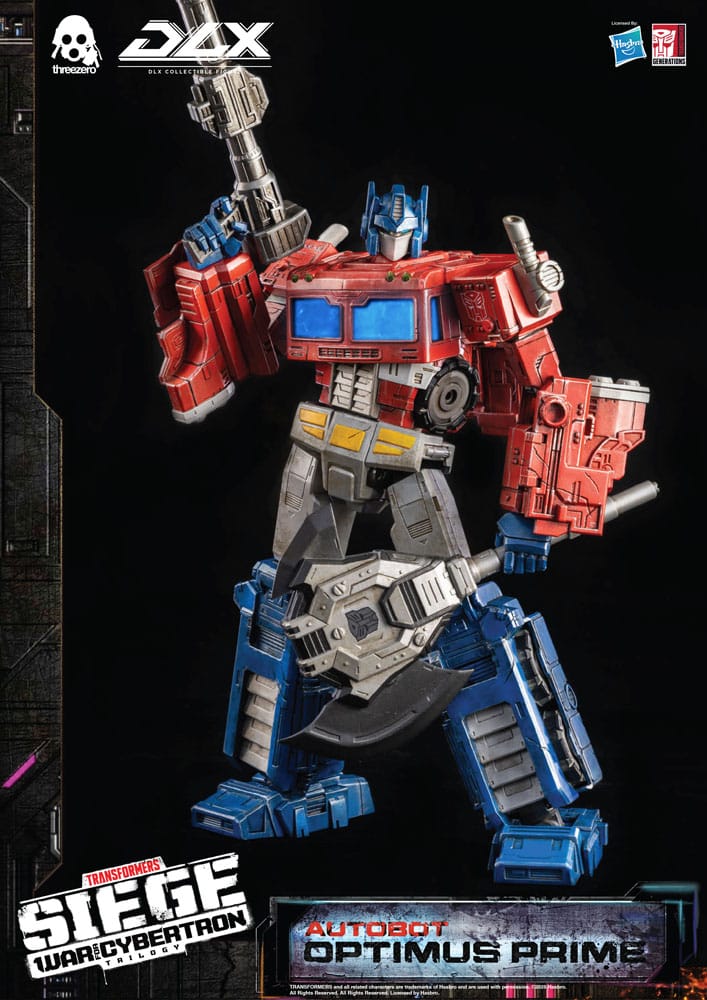 PREORDINE 09/2025 Transformers: War for Cybertron Trilogy DLX Action Figure 1/6 Optimus Prime 25 cm (PREORDINE NON CANCELLABILE)