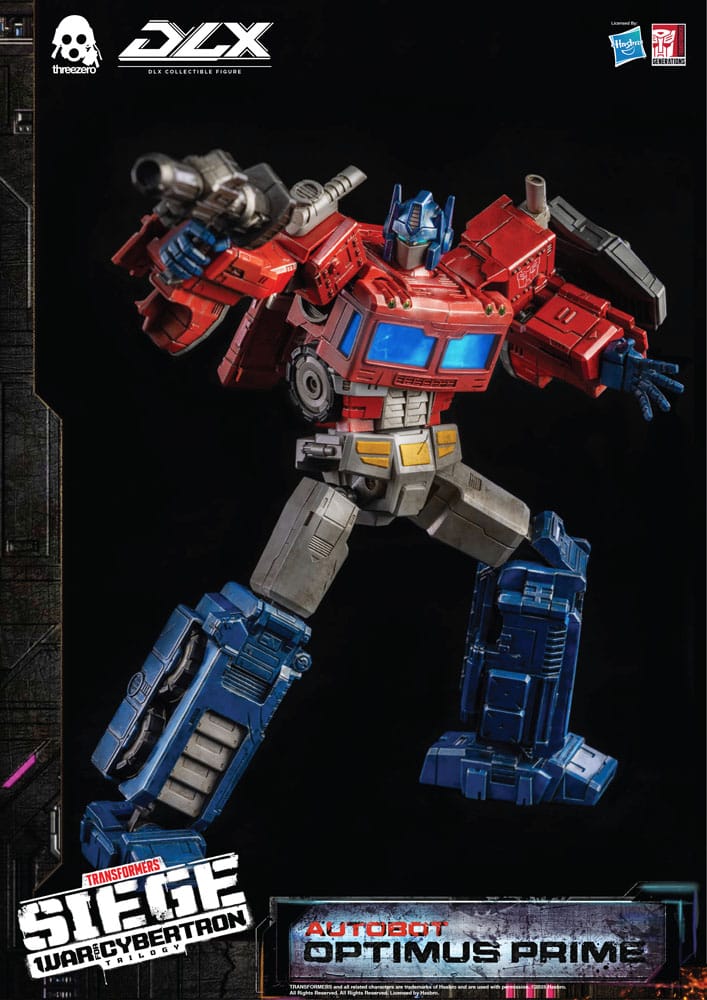 PREORDINE 09/2025 Transformers: War for Cybertron Trilogy DLX Action Figure 1/6 Optimus Prime 25 cm (PREORDINE NON CANCELLABILE)