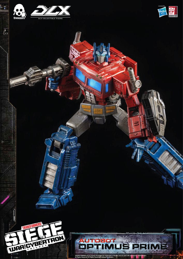 PREORDINE 09/2025 Transformers: War for Cybertron Trilogy DLX Action Figure 1/6 Optimus Prime 25 cm (PREORDINE NON CANCELLABILE)