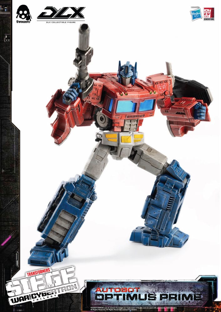 PREORDINE 09/2025 Transformers: War for Cybertron Trilogy DLX Action Figure 1/6 Optimus Prime 25 cm (PREORDINE NON CANCELLABILE)