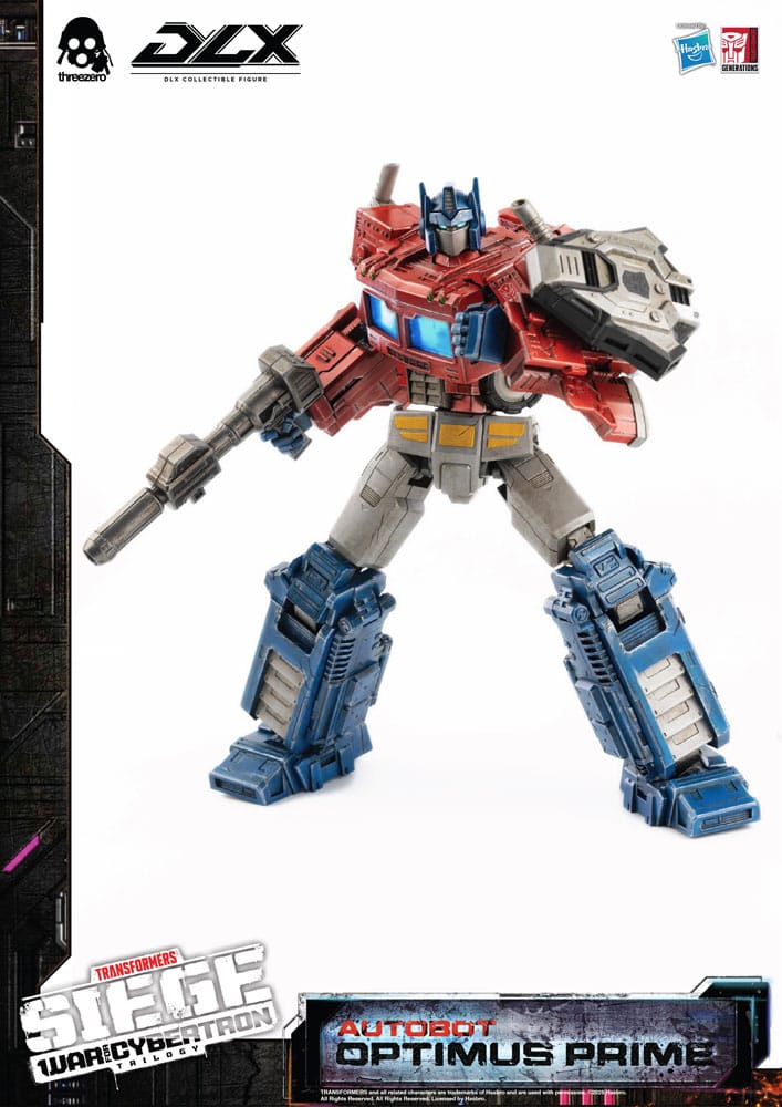 PREORDINE 09/2025 Transformers: War for Cybertron Trilogy DLX Action Figure 1/6 Optimus Prime 25 cm (PREORDINE NON CANCELLABILE)