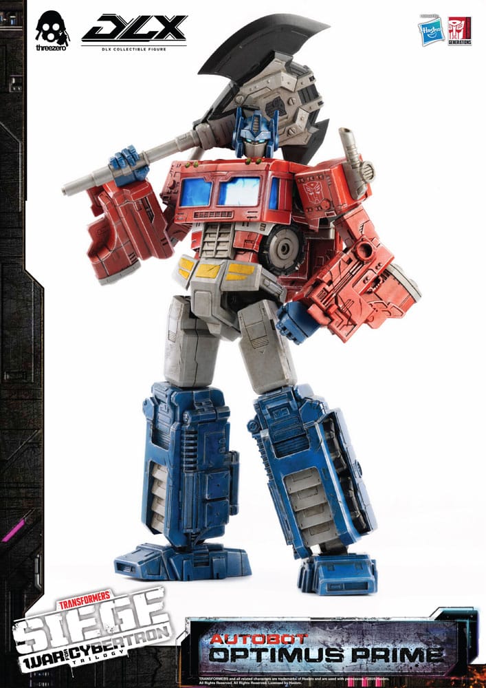 PREORDINE 09/2025 Transformers: War for Cybertron Trilogy DLX Action Figure 1/6 Optimus Prime 25 cm (PREORDINE NON CANCELLABILE)