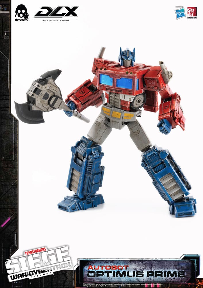 PREORDINE 09/2025 Transformers: War for Cybertron Trilogy DLX Action Figure 1/6 Optimus Prime 25 cm (PREORDINE NON CANCELLABILE)