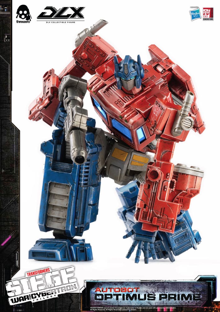 PREORDINE 09/2025 Transformers: War for Cybertron Trilogy DLX Action Figure 1/6 Optimus Prime 25 cm (PREORDINE NON CANCELLABILE)