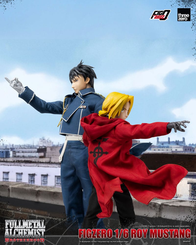 PREORDINE 09/2025 Fullmetal Alchemist: Brotherhood Action Figure FigZero 1/6 Roy Mustang 29 cm (PREORDINE NON CANCELLABILE)