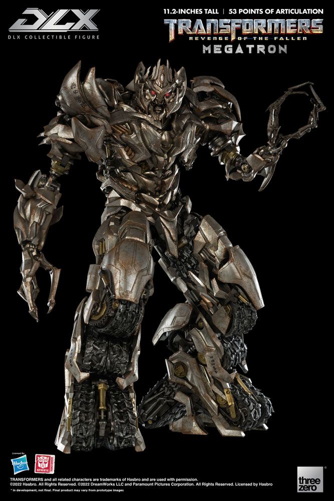 🧪 LAB | SU ORDINAZIONE Transformers: Revenge of the Fallen DLX Action Figure 1/6 Megatron 28 cm