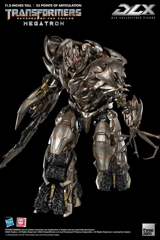 🧪 LAB | SU ORDINAZIONE Transformers: Revenge of the Fallen DLX Action Figure 1/6 Megatron 28 cm