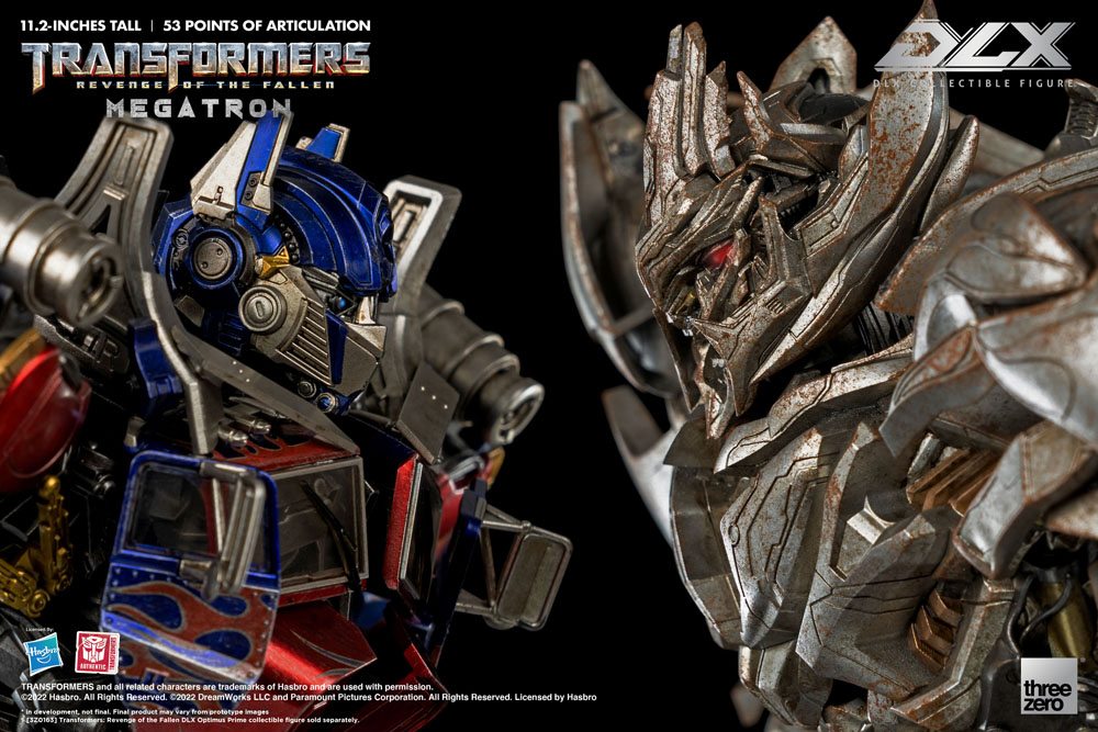 🧪 LAB | SU ORDINAZIONE Transformers: Revenge of the Fallen DLX Action Figure 1/6 Megatron 28 cm