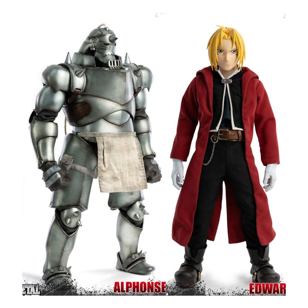 SU ORDINAZIONE Fullmetal Alchemist: Brotherhood Action Figures 1/6 Alphonse & Edward Elric Twin Pack